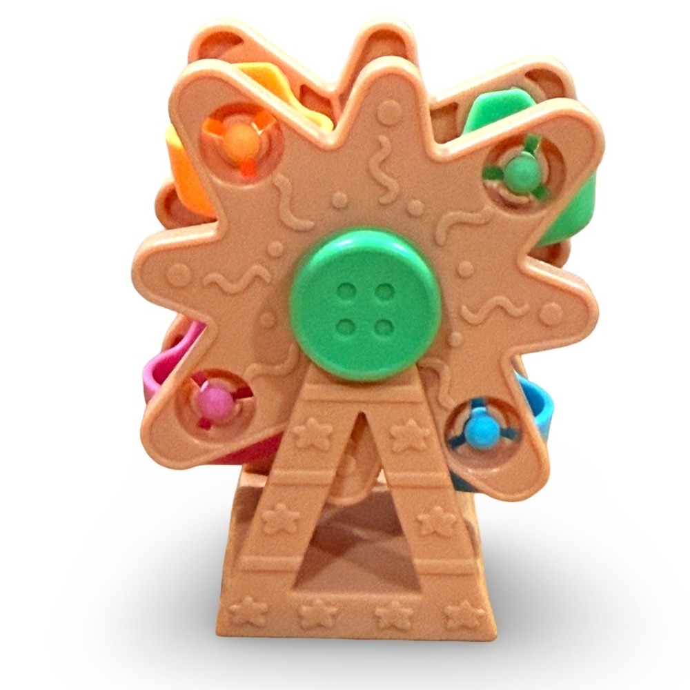 Gabby's Dollhouse Ferris Wheel Replacement Toy Part Tan Multi Color 36203